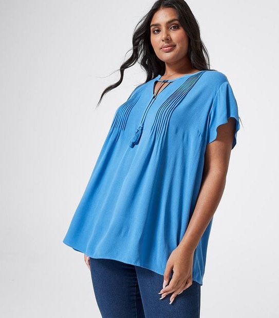 Belle Curve Peasant Top
