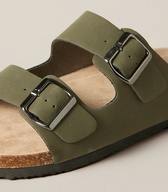 Mens Simon Moulded Cork Sandals