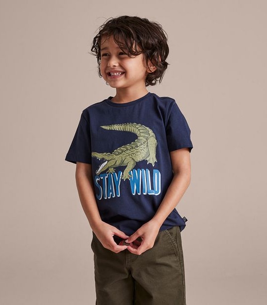 Organic Cotton Print T-shirt