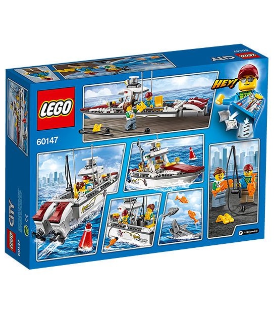 LEGO® CITY Great Vehicles Fishing Boat 60147