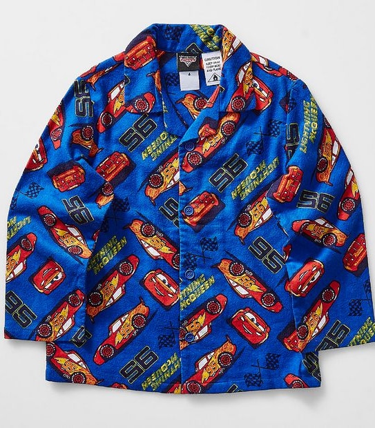 Disney Cars Print Flannelette Pyjama Set 3 of 6