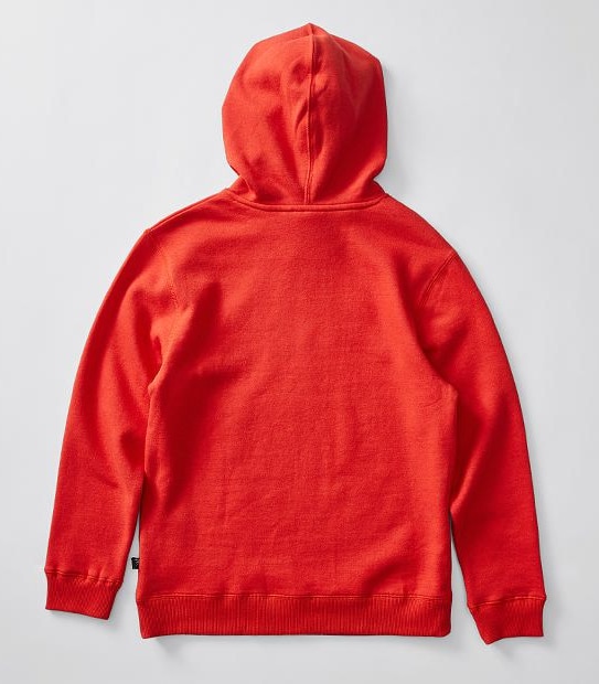 MOOKS Stamp Embossed Print Hoodie