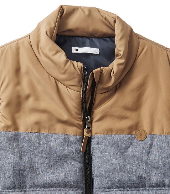 Panel Puffer Vest