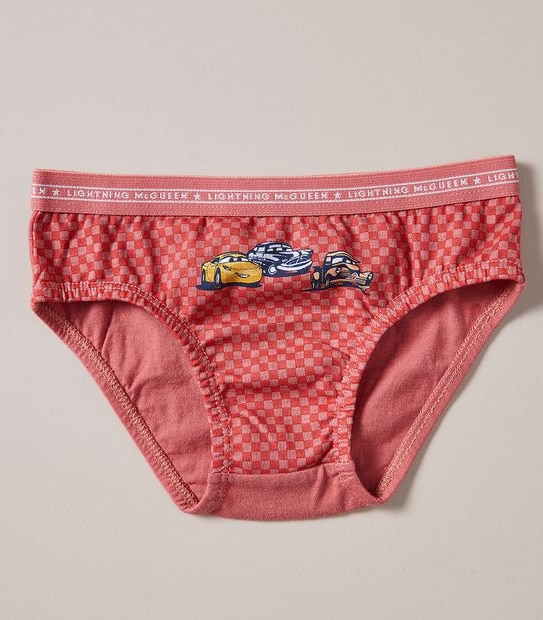 4 Pack Disney Cars Briefs