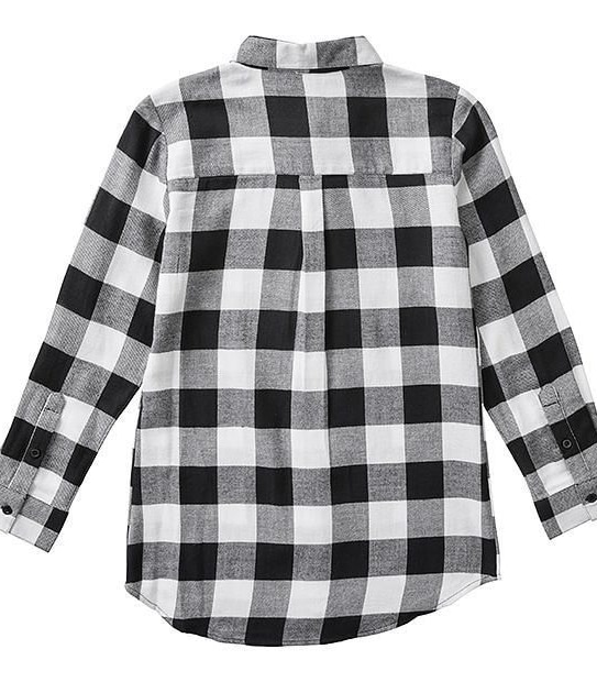 Long Sleeve Cotton Check Shirt