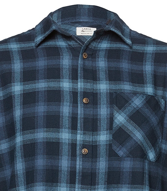 Long Sleeve Flannelette Shirt