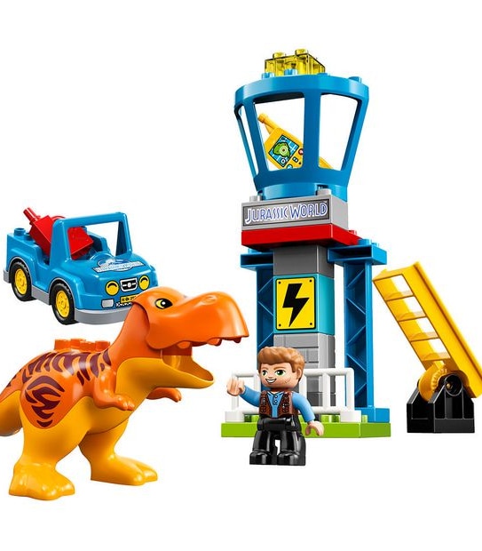 LEGO&reg; DUPLO&reg; Jurassic World T. rex Tower 10880