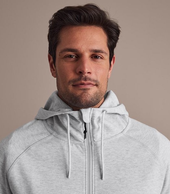 Active Fleece Zip Through Hoodie