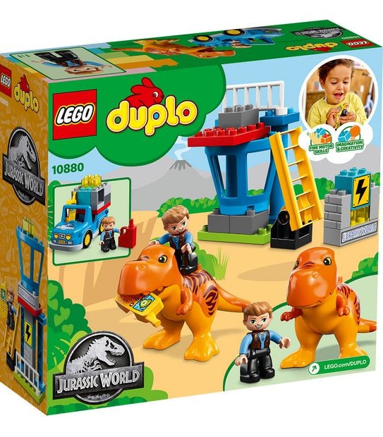 LEGO&reg; DUPLO&reg; Jurassic World T. rex Tower 10880