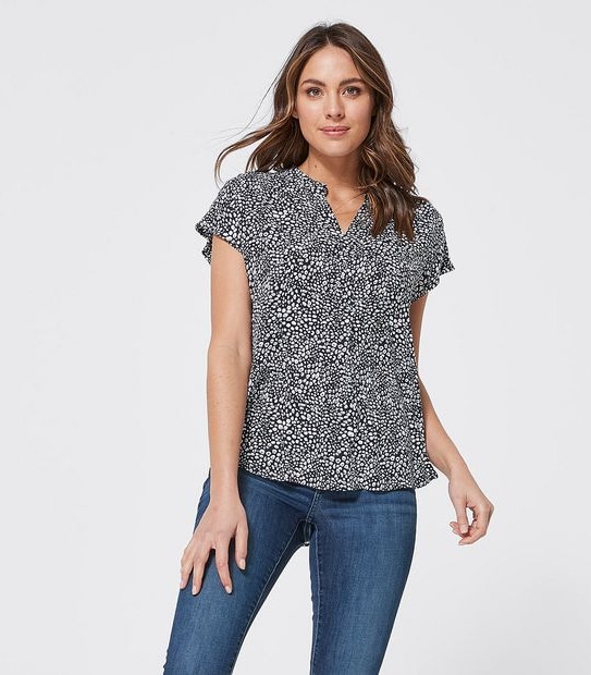 Dallas Printed Blouse