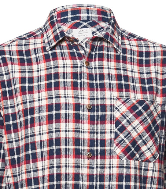 Long Sleeve Flannelette Shirt