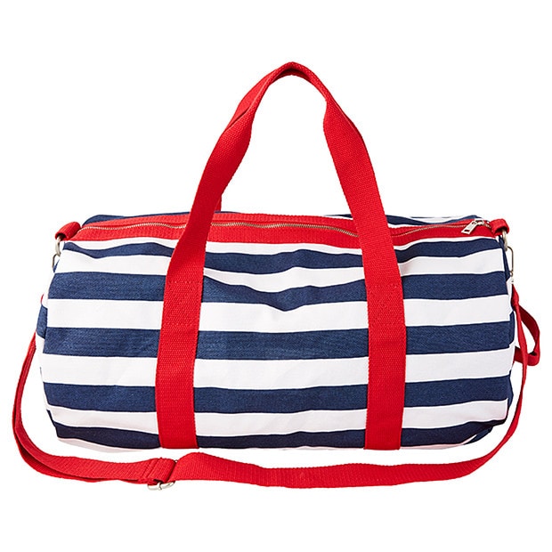 Striped Duffle Bag | Target Australia