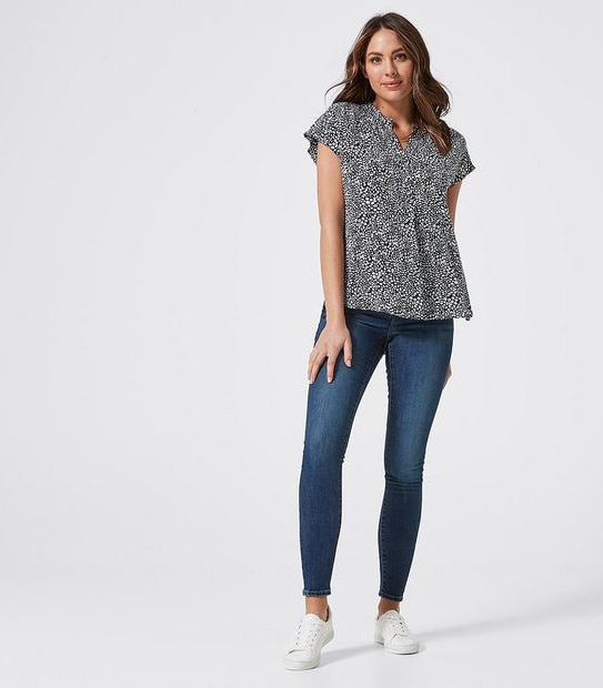 Dallas Printed Blouse