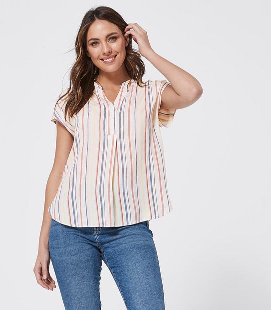 Dallas Printed Blouse