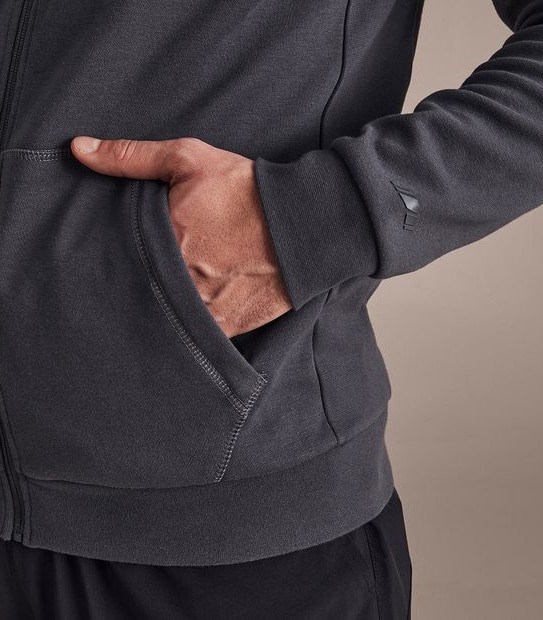 Active Fleece Zip Through Hoodie Jumper