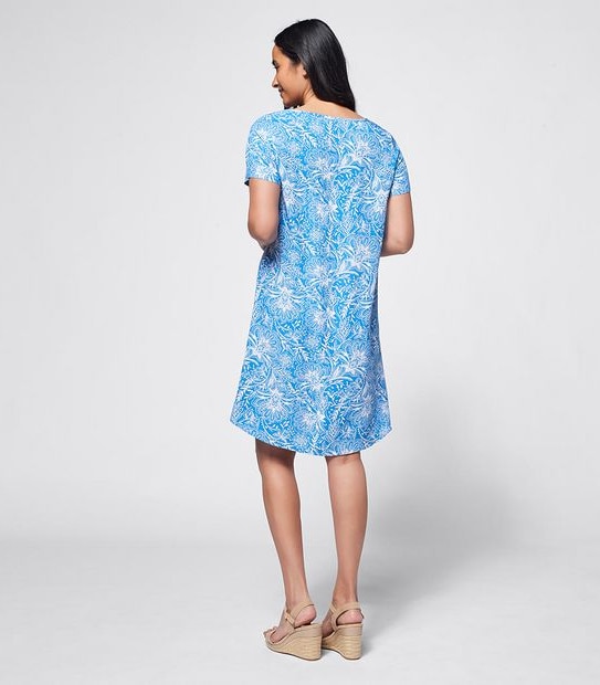 Short Sleeve Woven Shirt Dress