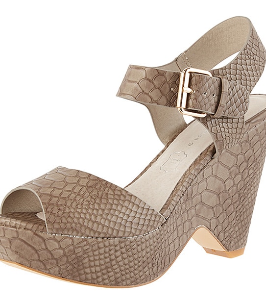 Amanda Platform Wedge Sandals