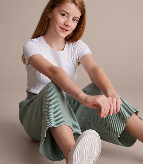 Textured Pants