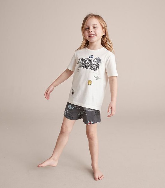 Kids Family Matching Darth Vader Star Wars Cotton PJ Set