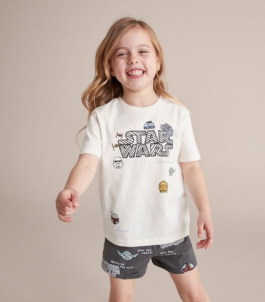 Kids Family Matching Darth Vader Star Wars Cotton PJ Set