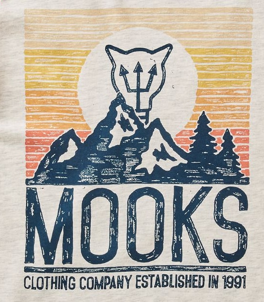 MOOKS Long Sleeve Raglan Print Top 3 of 3