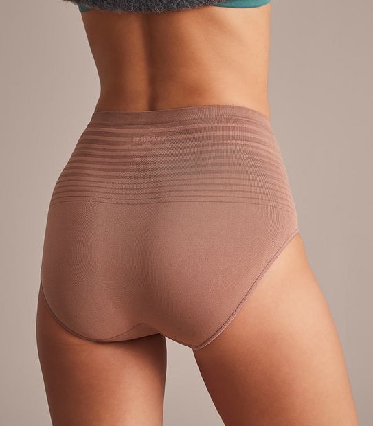 2 Pack Matte and Shine Seamfree Full Briefs