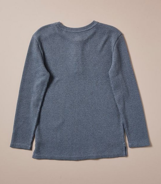 Waffle Henley Top