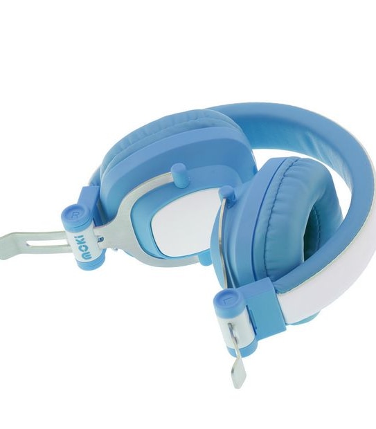 Moki EXO Kids Bluetooth Headphones - Blue 