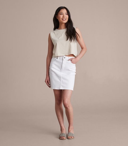 Classic Denim Skirt