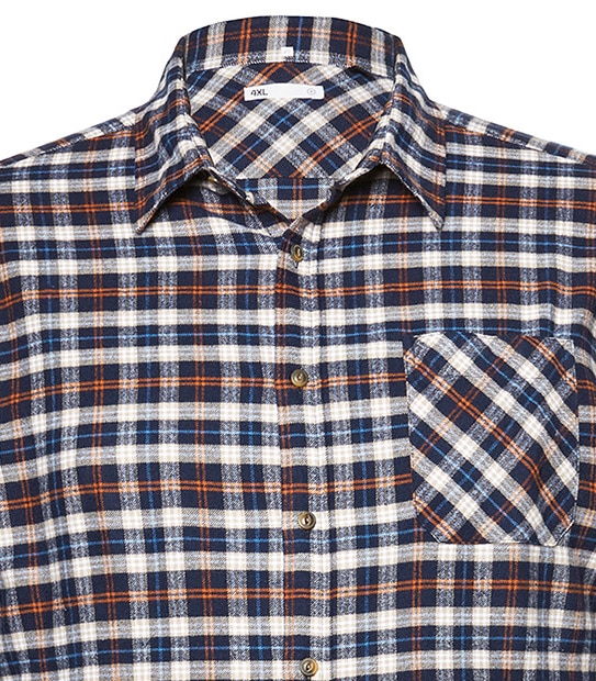 Mr Big Long Sleeve Flannelette Shirt