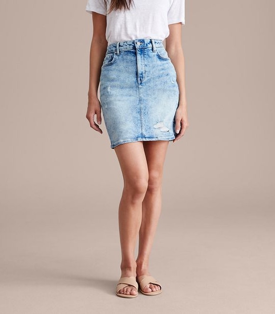 Classic Denim Skirt