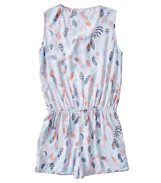 Feather Print Playsuit 2 of 3