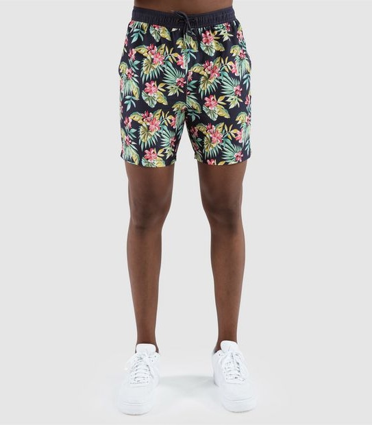 Piping Hot Palm Volley Shorts