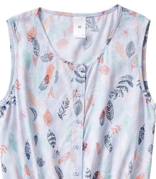 Feather Print Playsuit 3 of 3