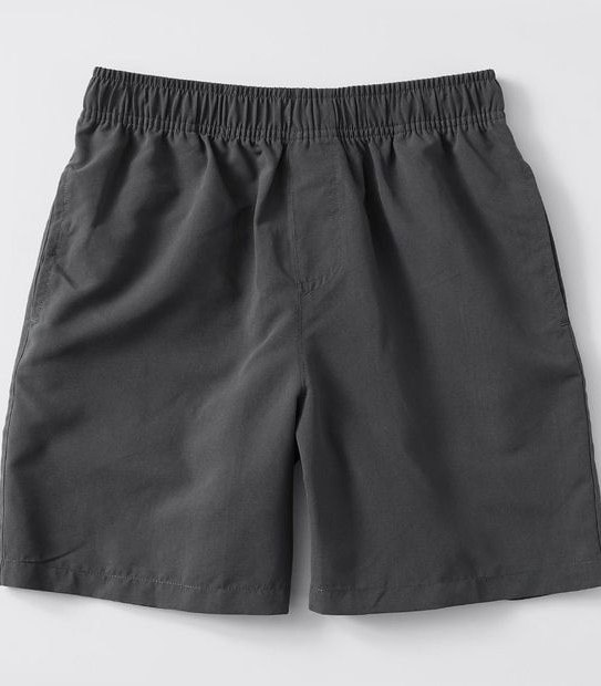 Microfibre School Shorts - Grey