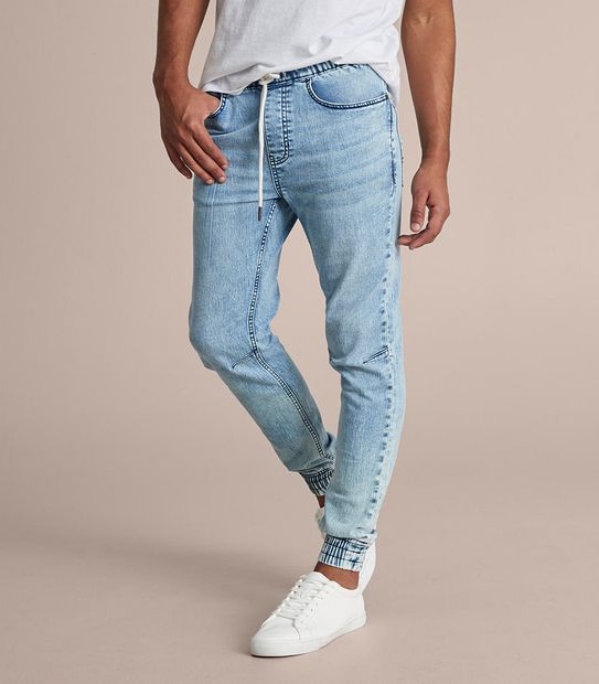 Commons Knit Denim Jogger Pants