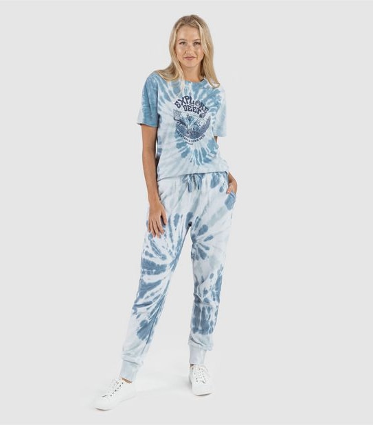 Piping Hot Tie Dye Trackpants