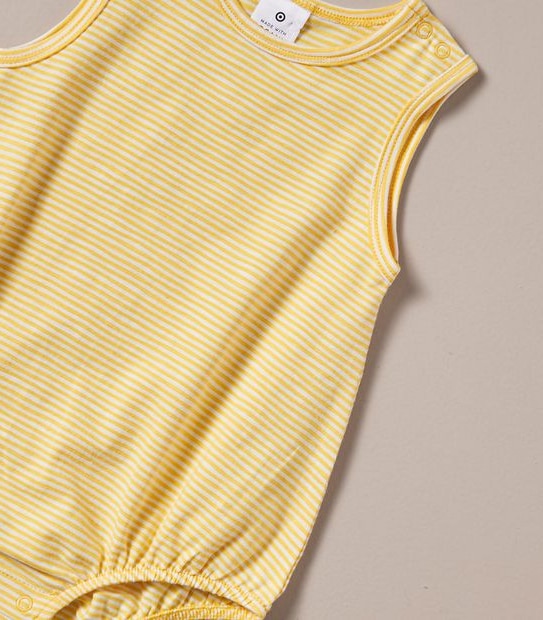 Baby Organic Cotton Print Bubble Bodysuit 5 of 6