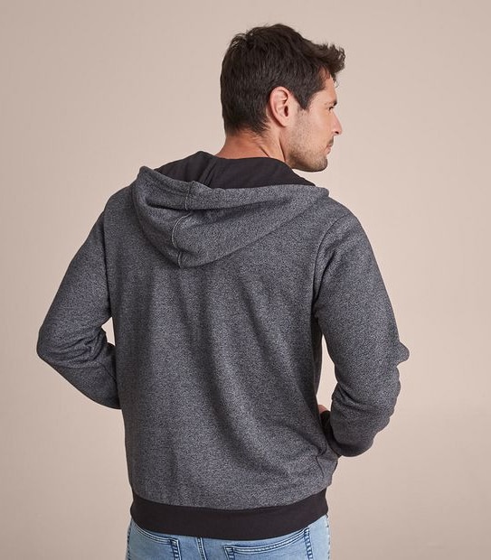 Fleece Zip Through Hoodie
