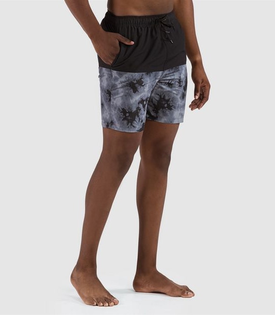 Piping Hot Tie Dye Volley Shorts
