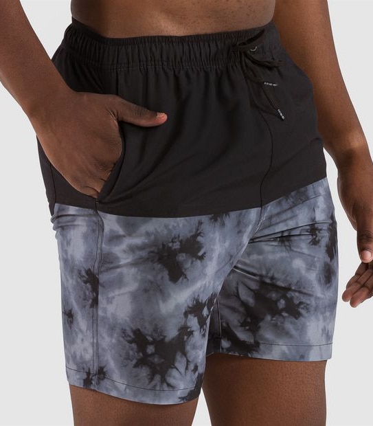 Piping Hot Tie Dye Volley Shorts