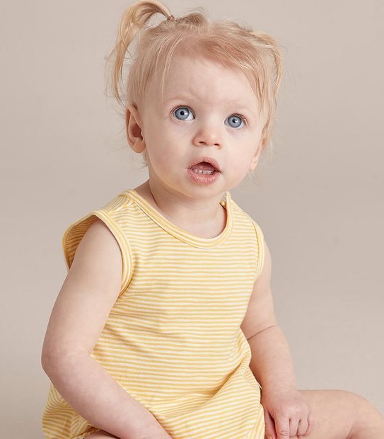 Baby Organic Cotton Print Bubble Bodysuit