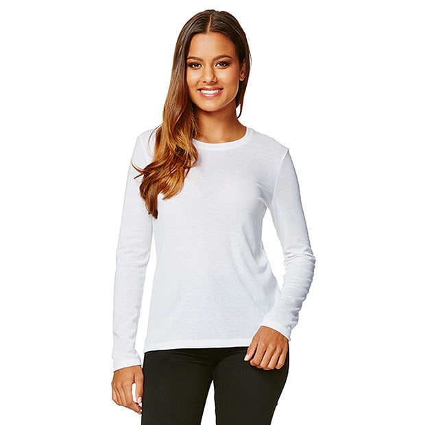 big w white shirt womens