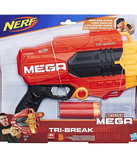 NERF N-Strike Mega Tri-Break Blaster