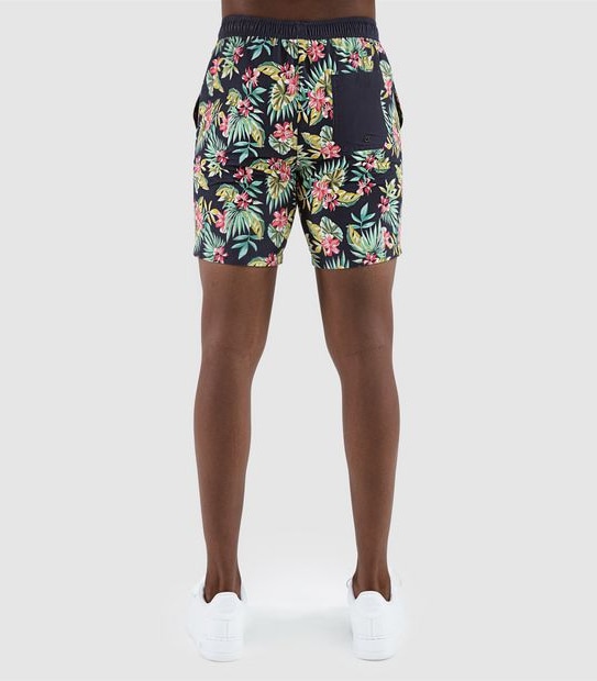 Piping Hot Palm Volley Shorts