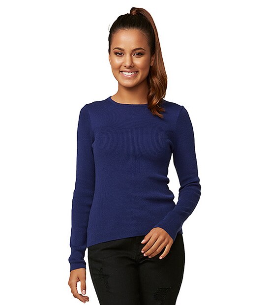 Dannii Minogue Petites Silk Cashmere Top - Blueprint