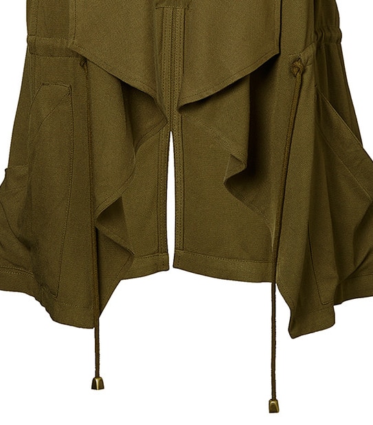Waterfall Vest - Khaki