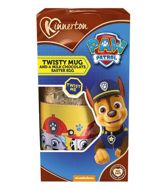 Paw Patrol Twisty Mug And A Milk Chocolate Easter Egg Gift - 50g