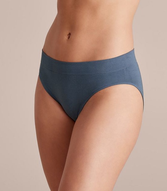 2 Pack Cotton Seamfree High Cut Briefs