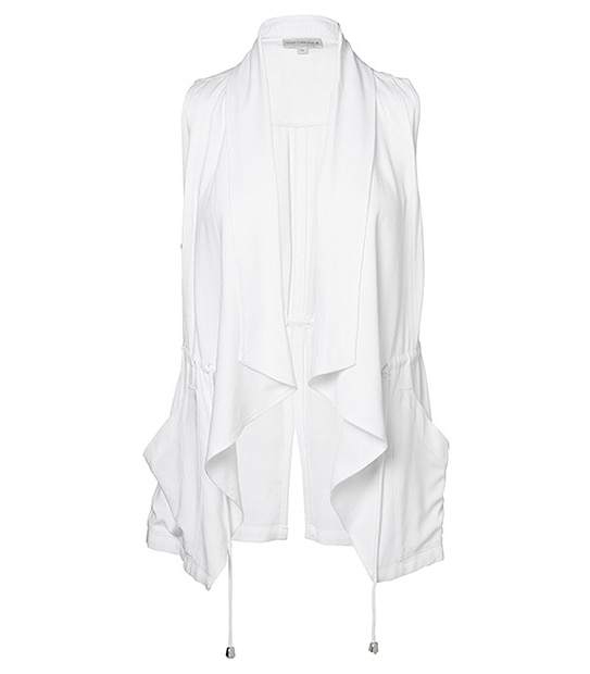 Waterfall Vest - White